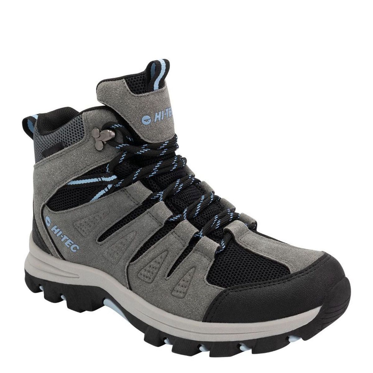 HI TEC - Zapatillas Deportivas Outdoor Mujer Hi Tec Picchu Mid Womens Gris