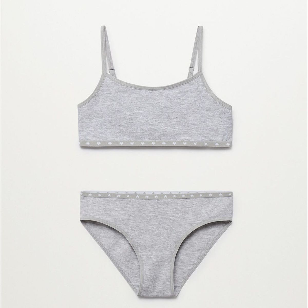 MANGO KIDS - Juego Ropa Interior Niña Algodón 2 Piezas Mango Kids 
