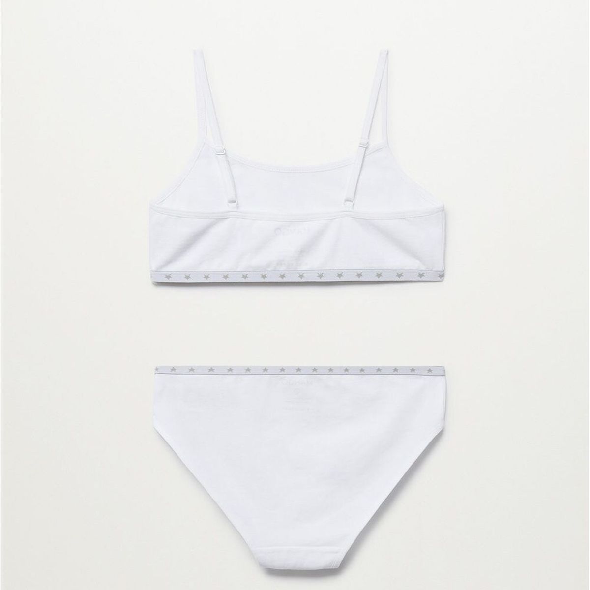 MANGO KIDS - Juego Ropa Interior Niña 2 Piezas Algodón Mango Kids