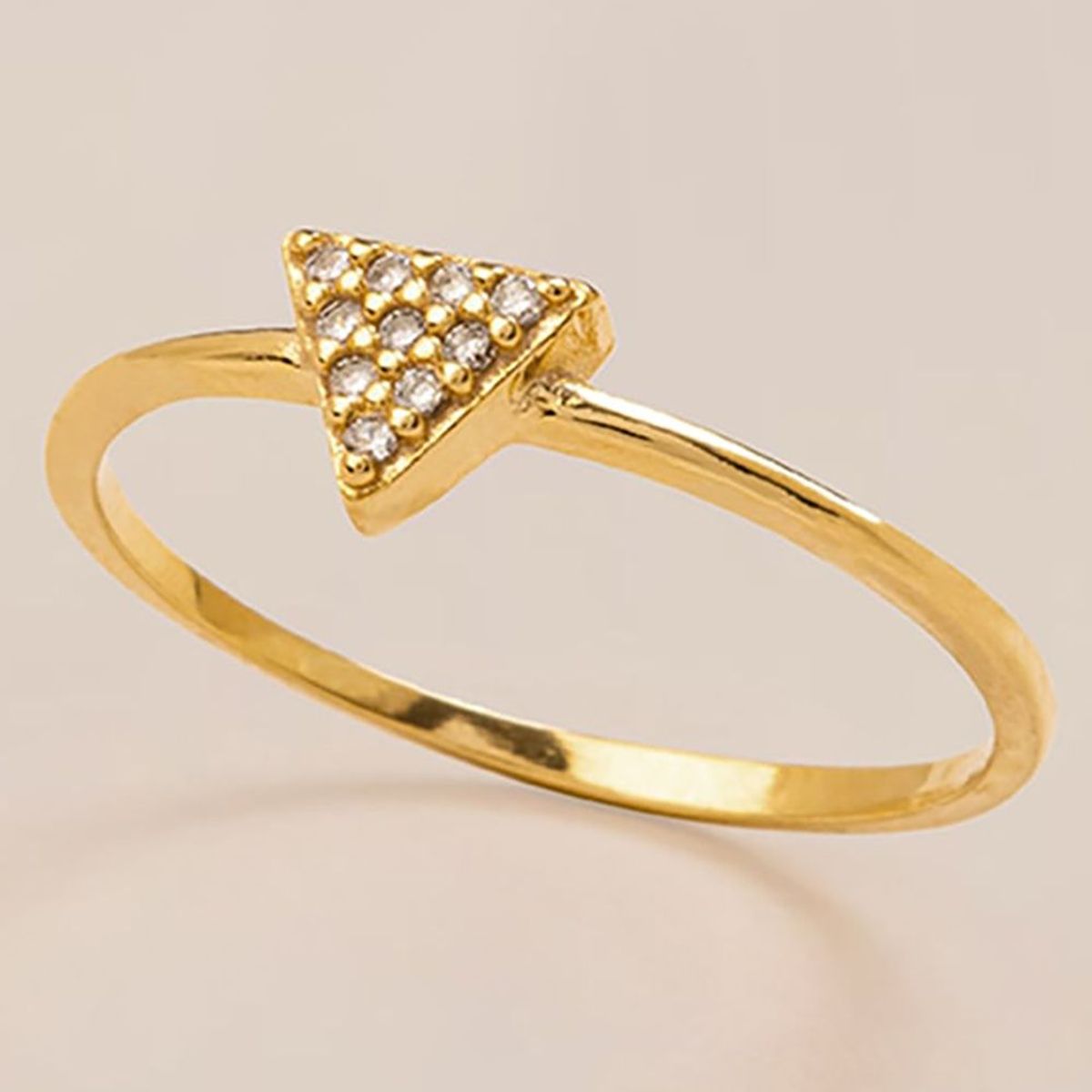 ALONDRA JEWELRY - Anillo Magia Aleación de metales  antialérgicos enchapado en oro de 18k con circones engastados Mujer Alondra Jewelry