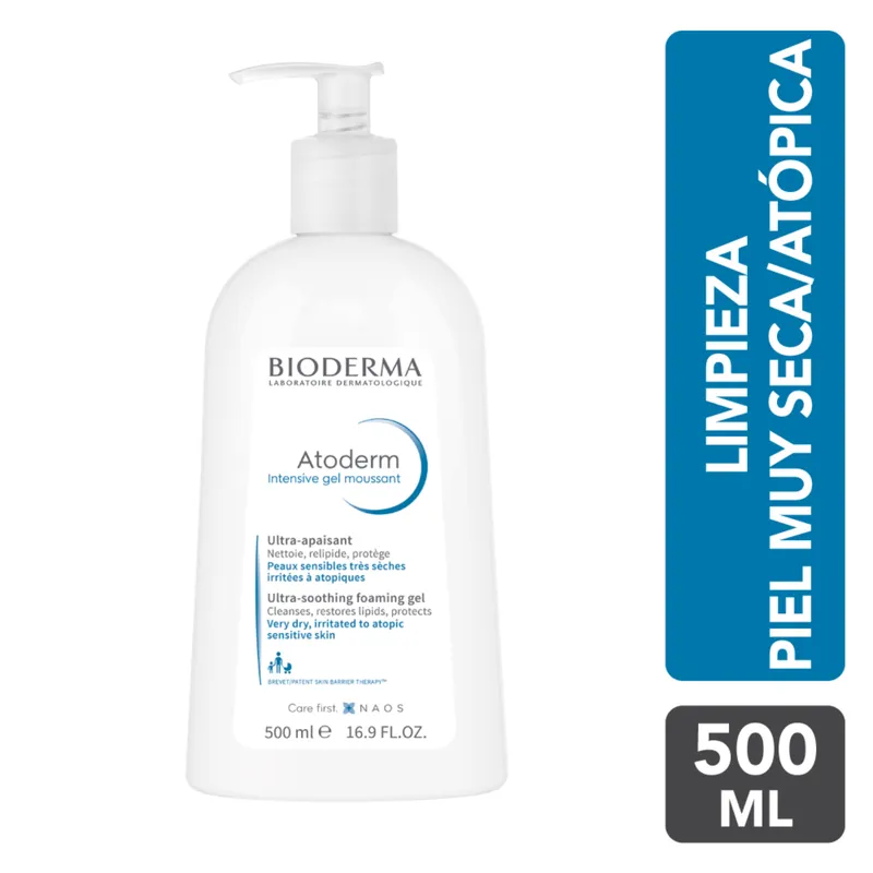 BIODERMA - ATODERM INT. GEL MOUSSANT 500ml