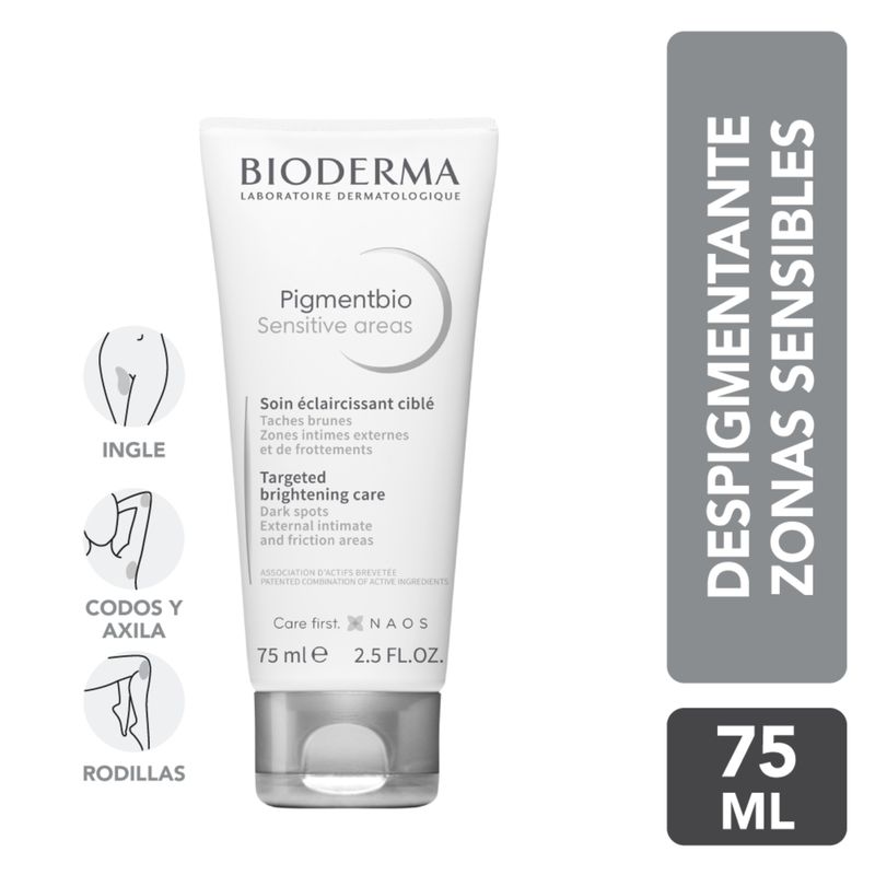 BIODERMA - Pigmentbio Sensitive Areas Te 75ml