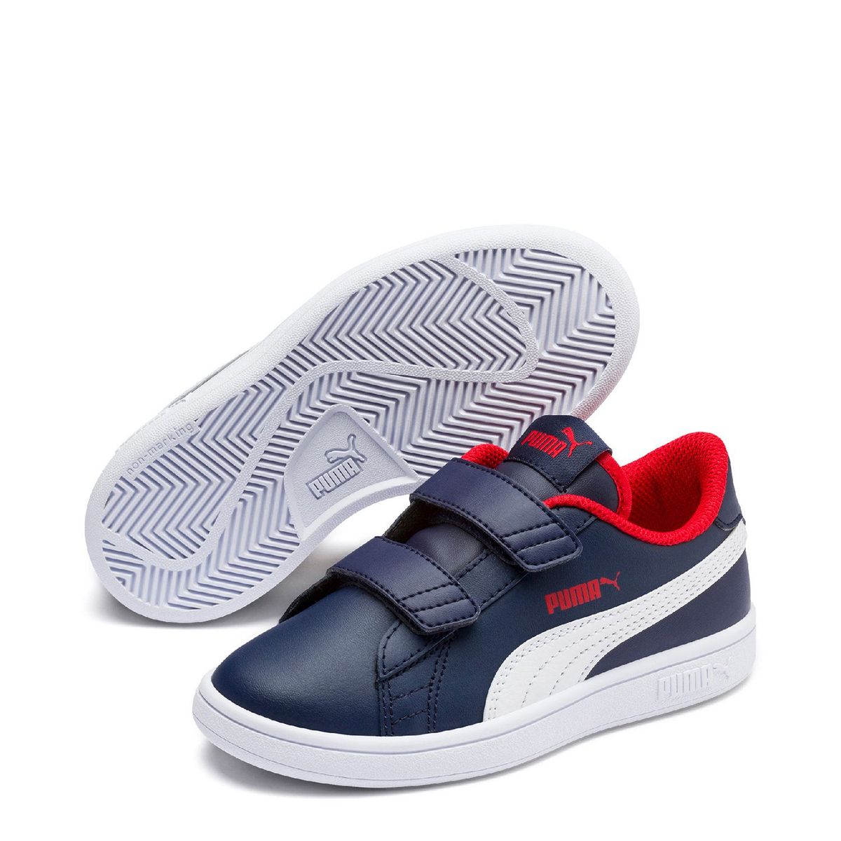 PUMA - Zapatillas urbanas Niño Puma Smash v2 L V PS