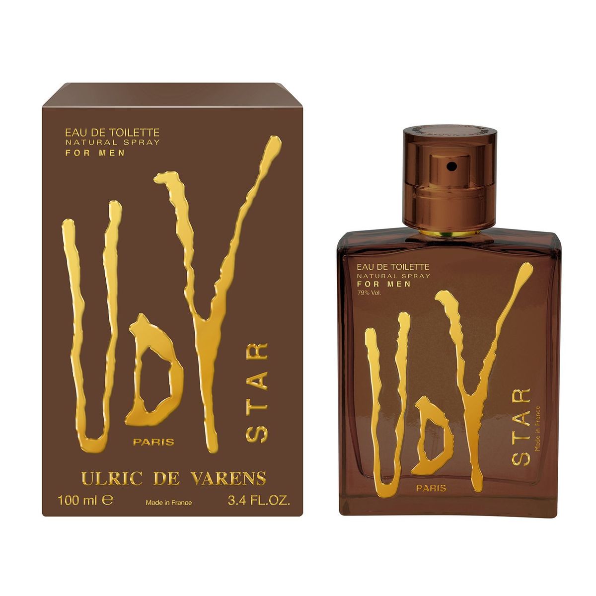 ULRIC DE VARENS - Perfume Ulric De Varens Star Eau De Toilette C¿trico 100 Ml Hombre