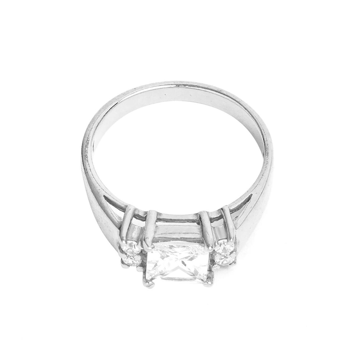 MAISHA - Anillo Fancy Princess con Zircon Plata 925 