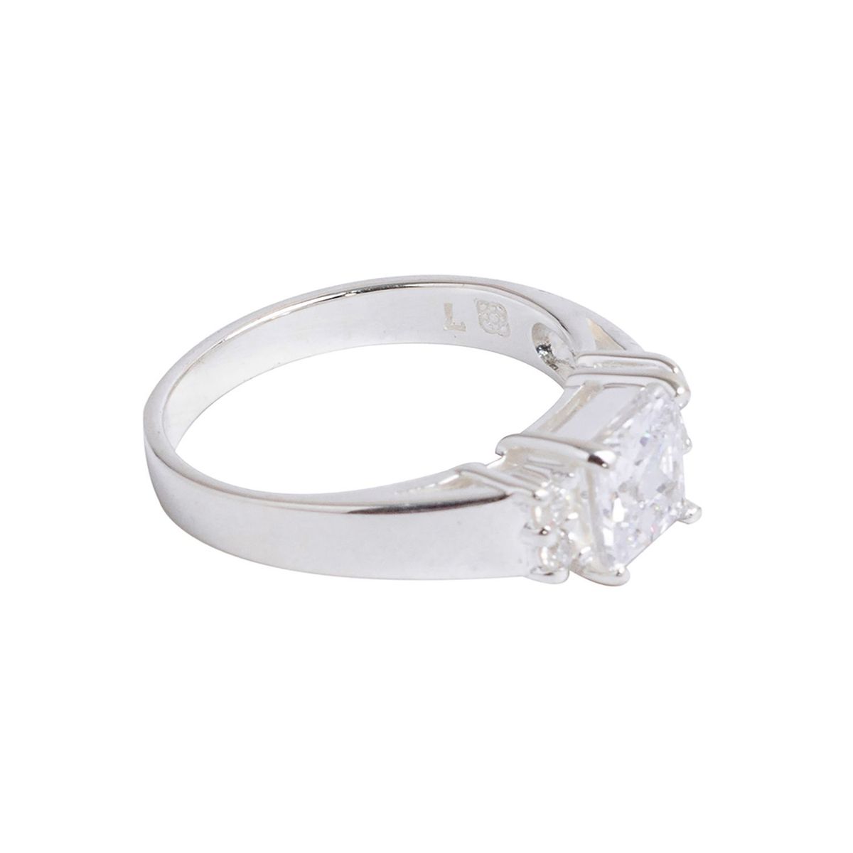 MAISHA - Anillo Fancy Princess con Zircon Plata 925 