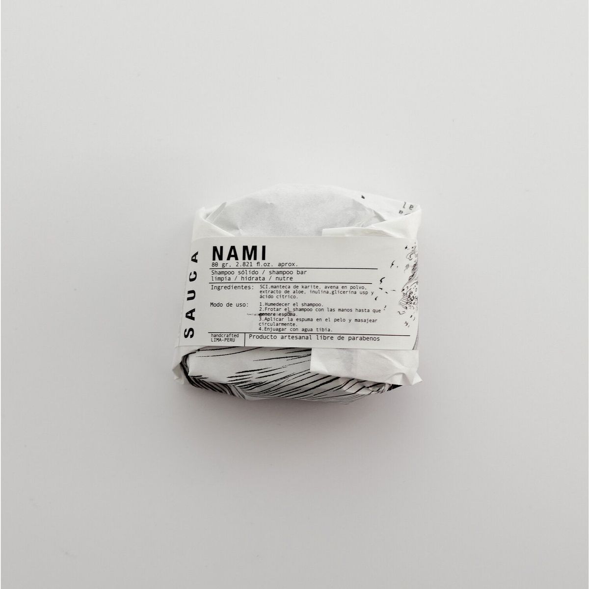 SAUCA - Shampoo Sólido Nami - 80 gr.