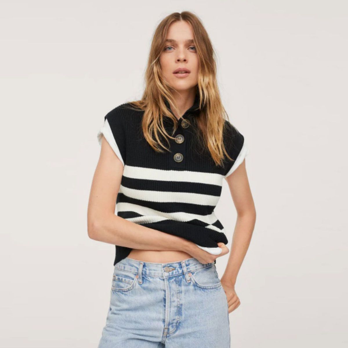 MANGO - Chaleco Mujer Mango