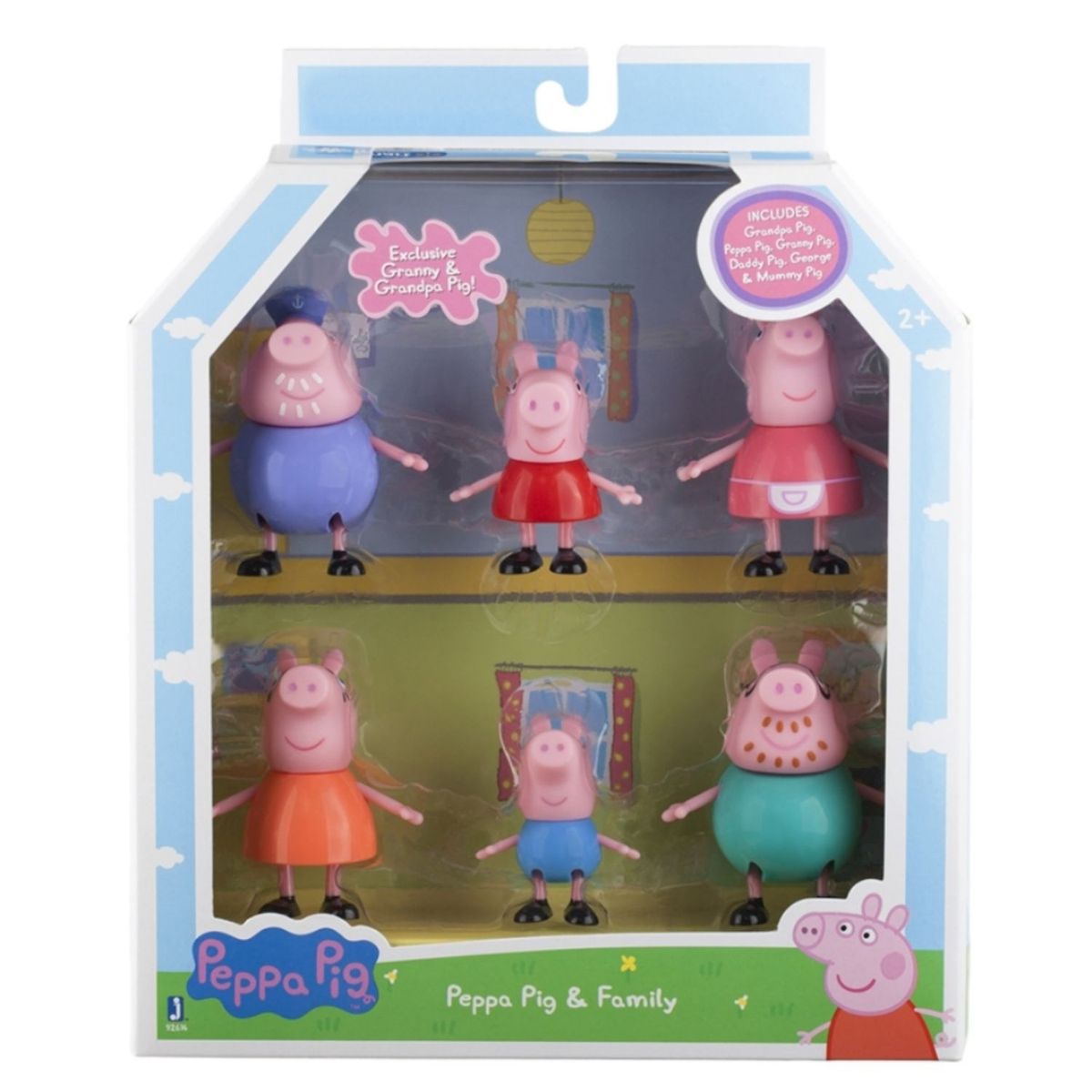 PEPPA PIG - Pack de Figuras Peppa y su Familia