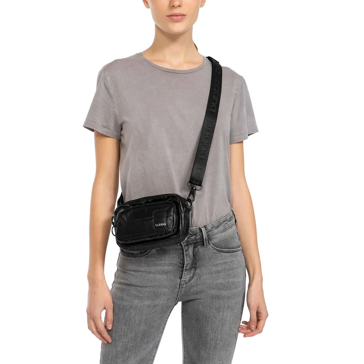 BUBBA BAGS - Cross body Mujer Bubba Negro Azabache