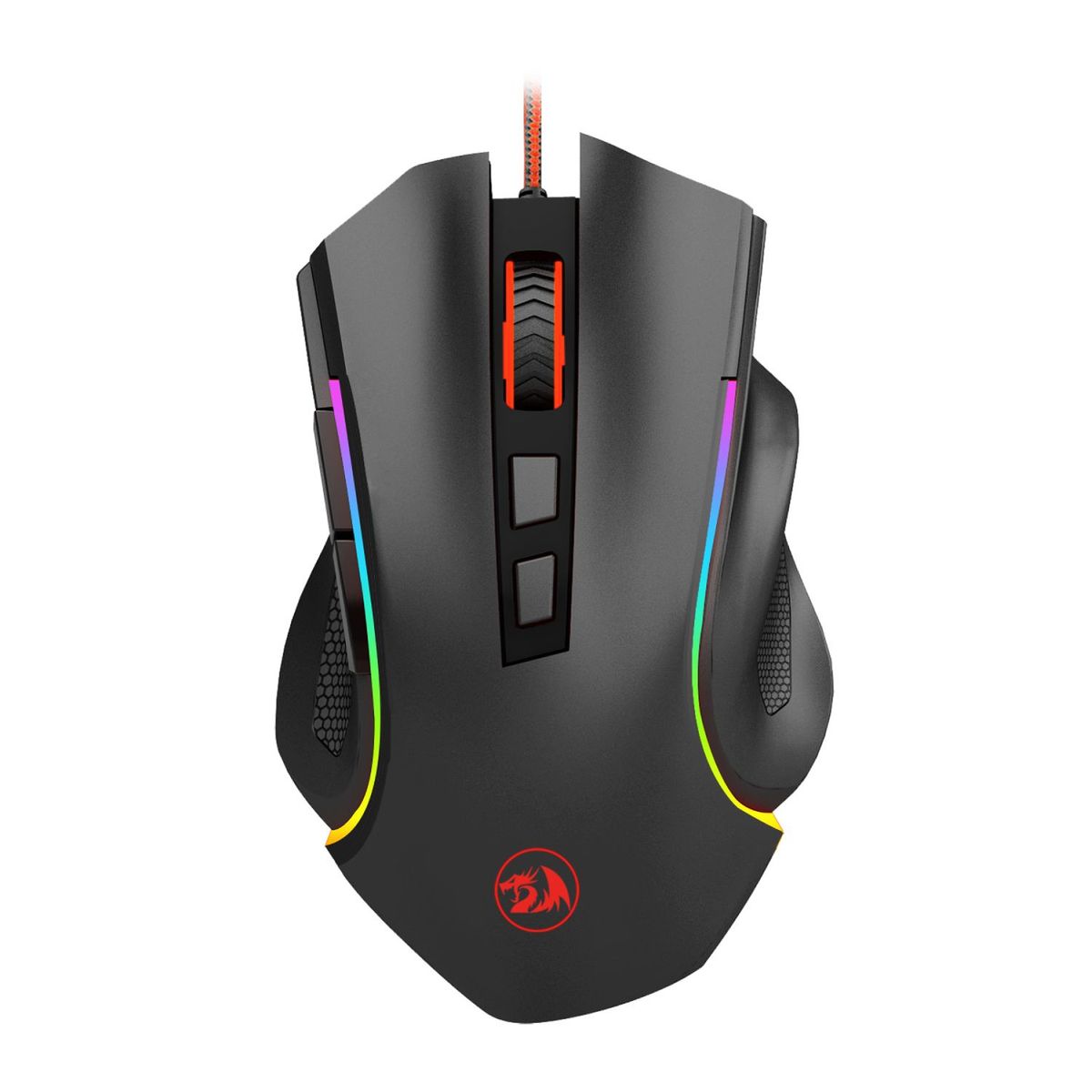 REDRAGON - Mouse Gamer Griffin M607-RGB 7200 DPI
