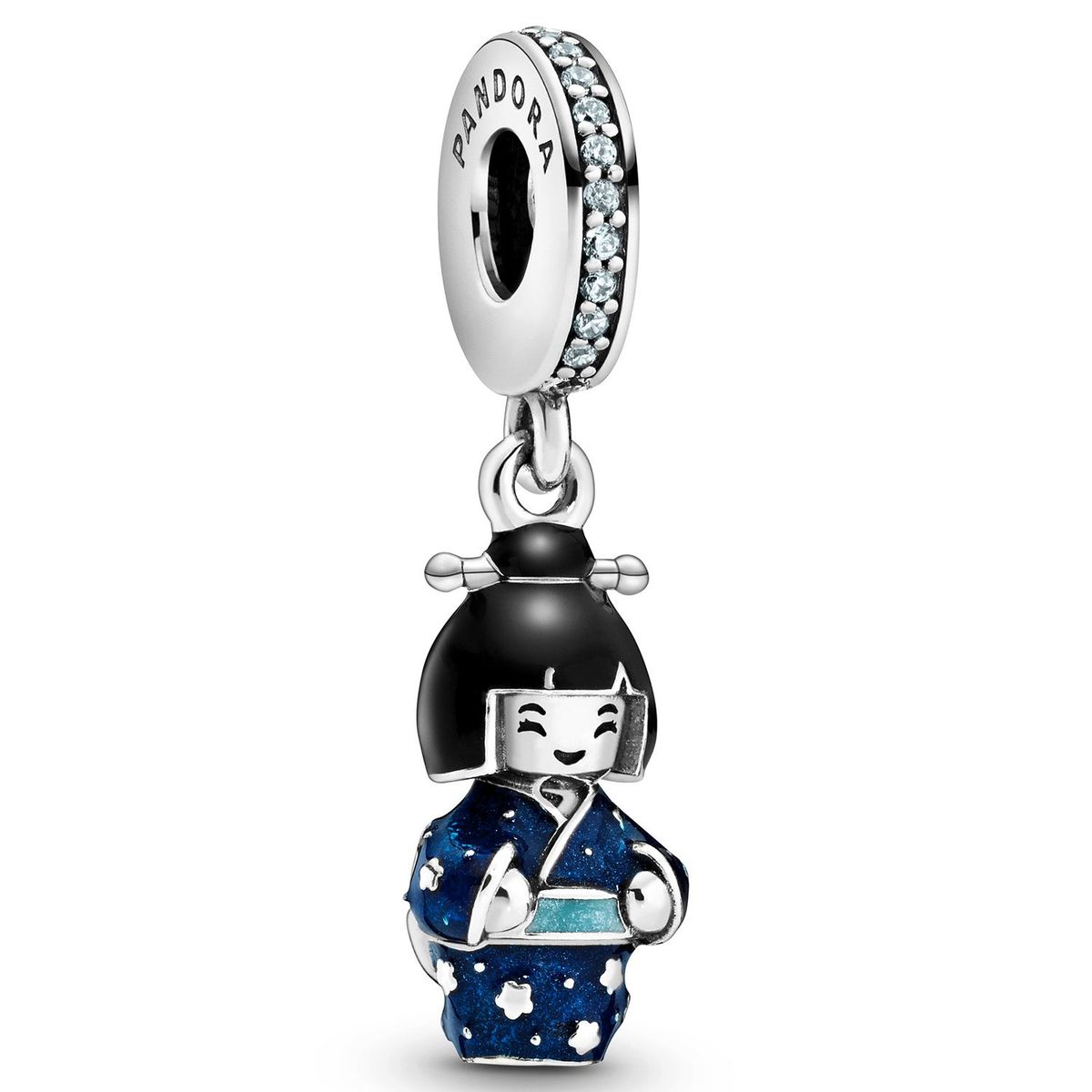 PANDORA - Charm Colgante Muñeca Japonesa