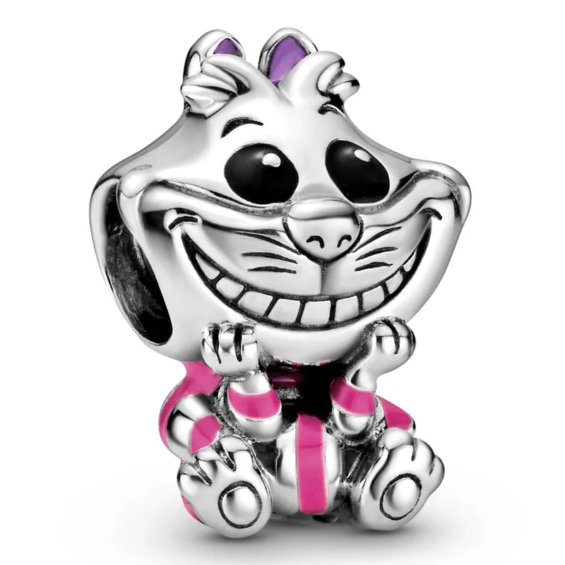 PANDORA - Charm Gato Cheshire Alicia Disney