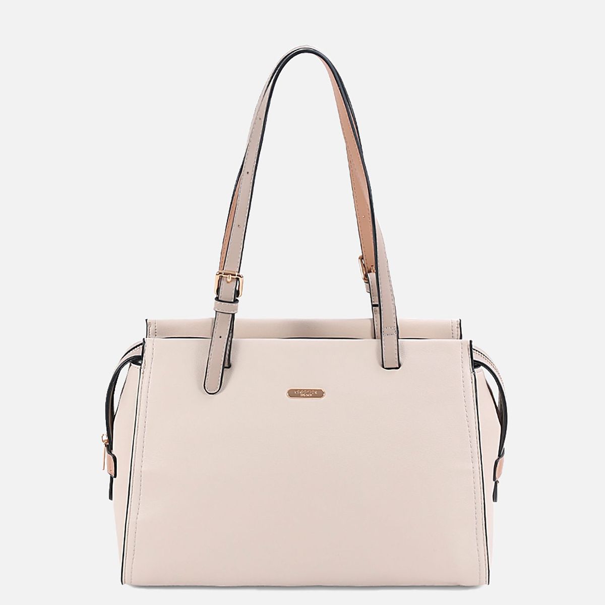 CREPIER - Cartera Crepier Albania Satchel Crema