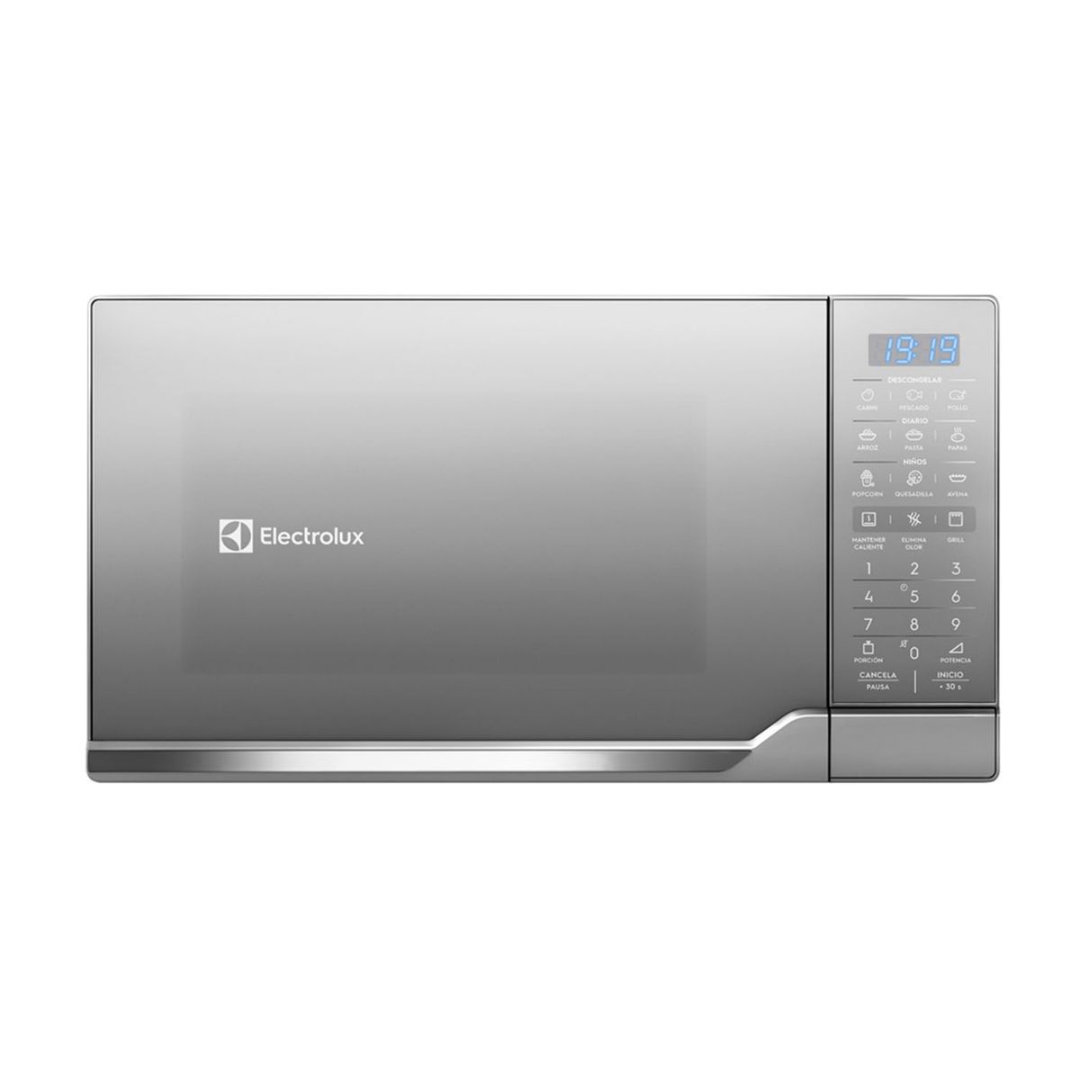 ELECTROLUX - Microondas Electrolux 30L Electrico con Grill EMDO30G2GSRUG Silver