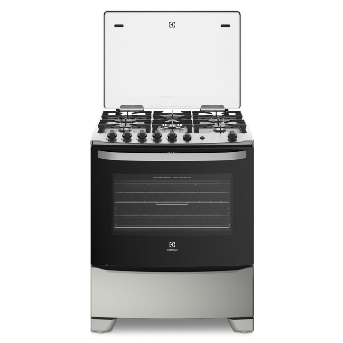 ELECTROLUX - Cocina a Gas 5 Hornillas Triple Llama Electrolux 30' 76USS
