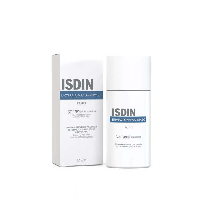 ISDIN - ISDIN Eryfotona AK-NMSC SPF100+ 50ML - Protector solar fluido con fotoliasa encapsulada