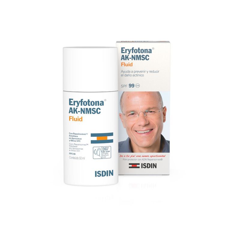 ISDIN - ISDIN Eryfotona AK-NMSC SPF100+ 50ML - Protector solar fluido con fotoliasa encapsulada