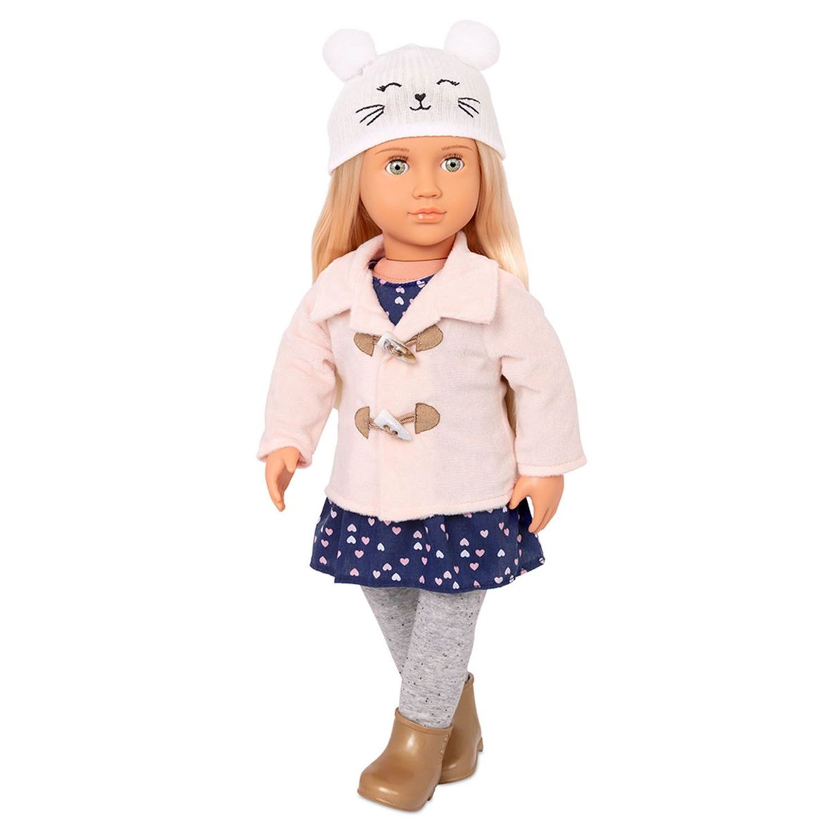 OUR GENERATION - Outfit Deluxe Invierno Abrigo Rosa
