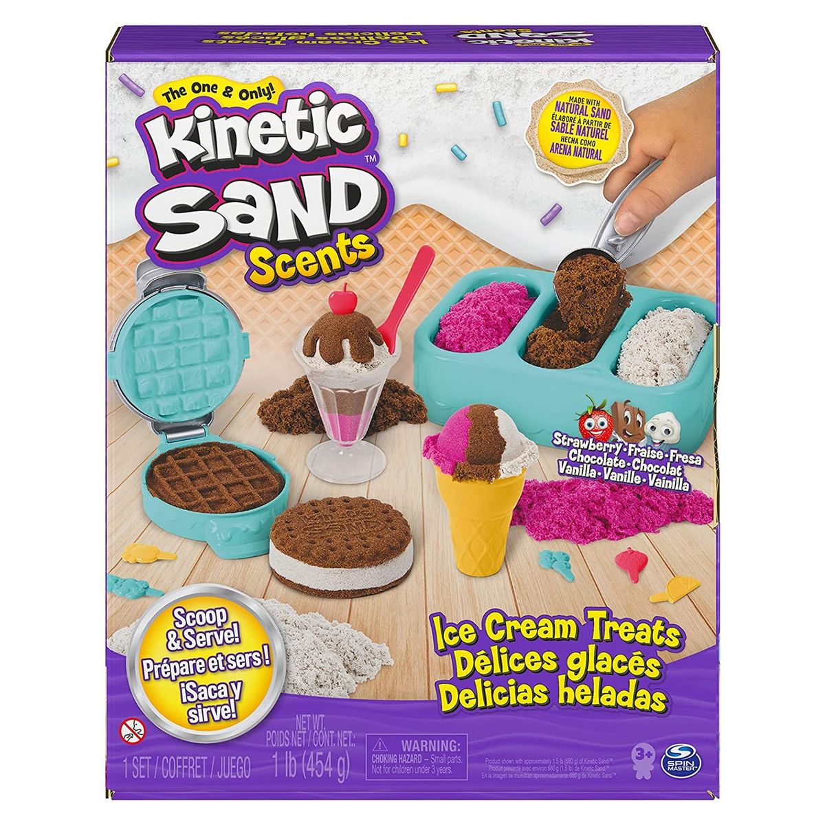 KINETIC SAND - Set Heladería Kinetic Sand