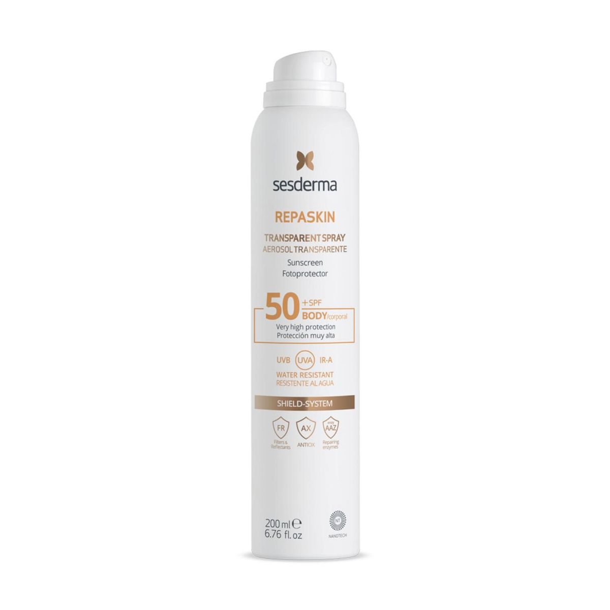 SESDERMA - Repaskin Aerosol Transparente SPF50 200 ml