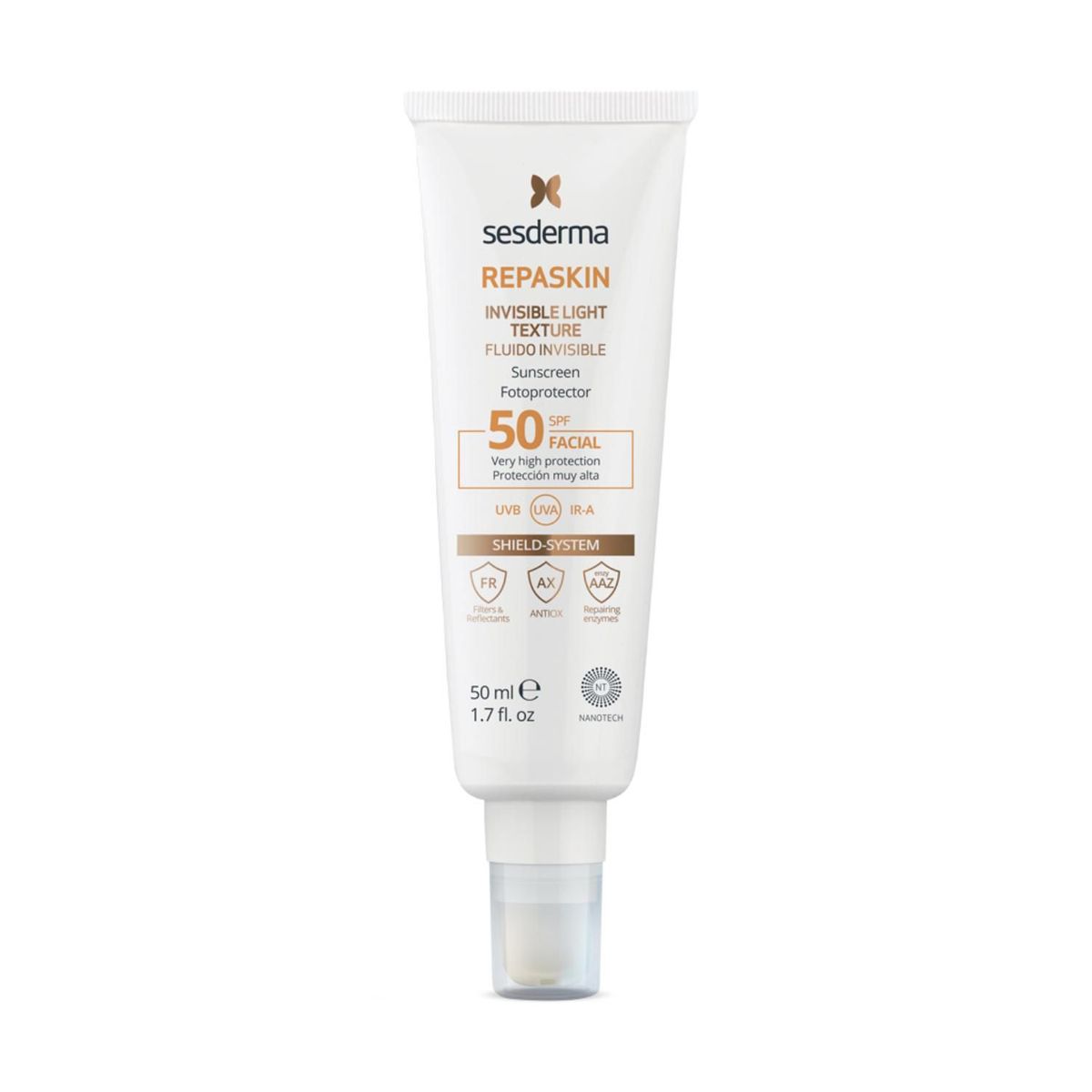 SESDERMA - Repaskin Fluido Invisible SPF 50  50ml