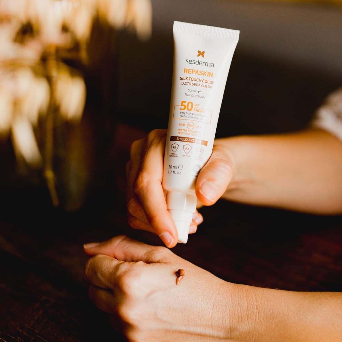 SESDERMA - Repaskin Tacto Seda Color SPF 50  50 ml