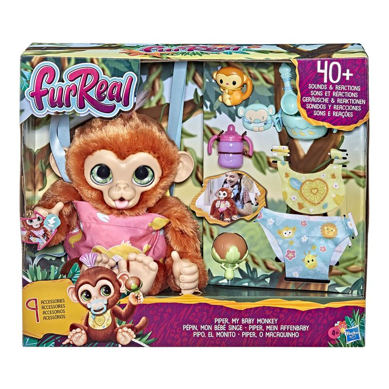 FURREAL FRIENDS - Peluche Mecanizado Furreal Friends Monita