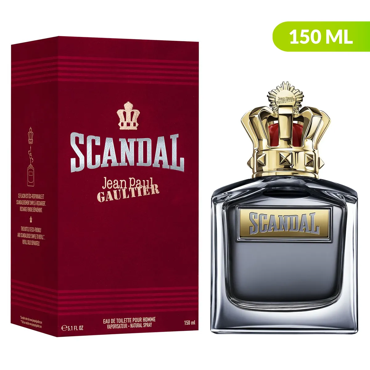 JEAN PAUL GAULTIER - Scandal Pour Homme EDT 150 ml Jean Paul Gaultier Hombre