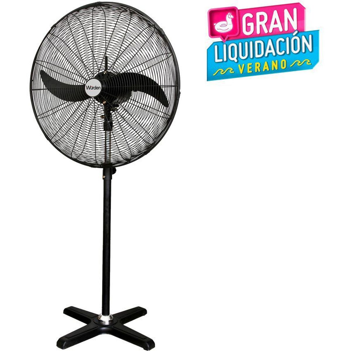 WURDEN - Ventilador Ped Indust 26p
