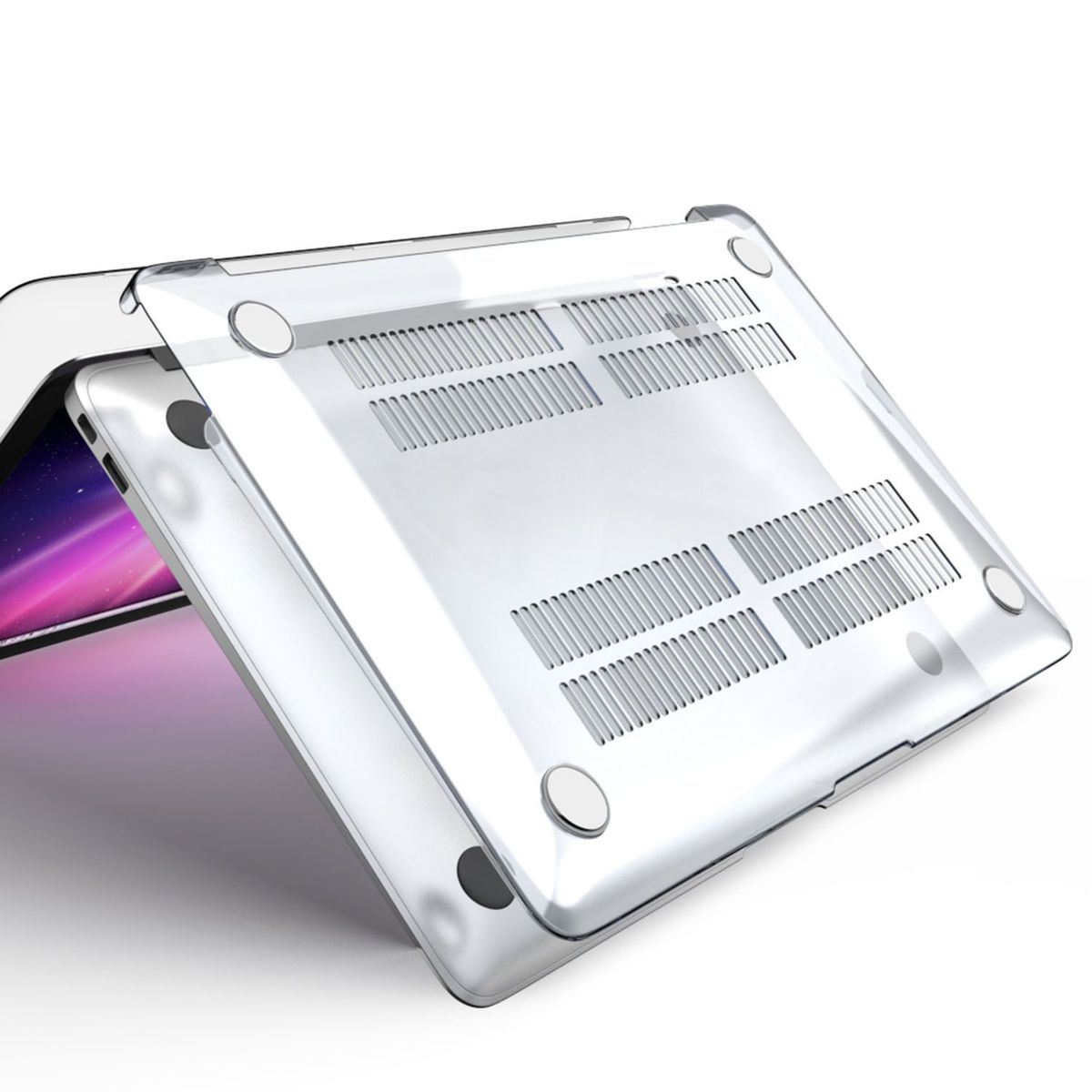 TG EQUIPMENT - Case Protector para Macbook Air 13.3" Transparente Hardshell