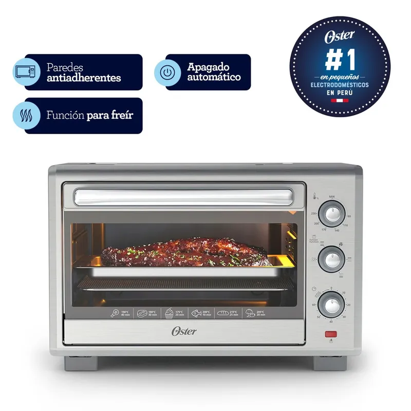 OSTER - Horno Oster® 35 litros con freidora de aire TSSTTVLS35