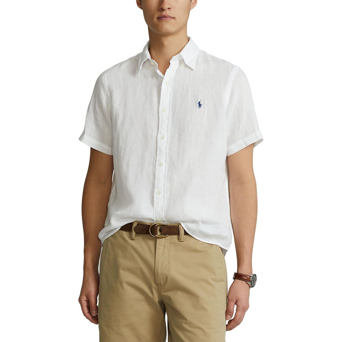 APOLO CLUB - Camisa Sport Manga Corta Hombre Polo Ralph Lauren