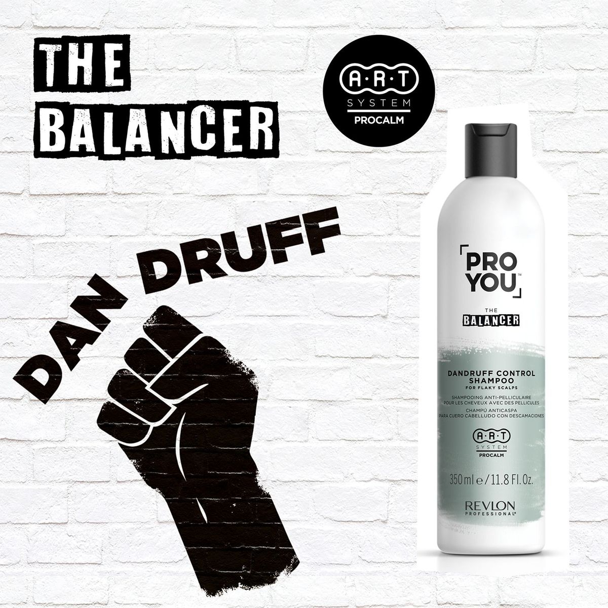 REVLON PROFESSIONAL - Pro You The Balancer Shampoo X 350 Ml - Shampoo Anticaspa