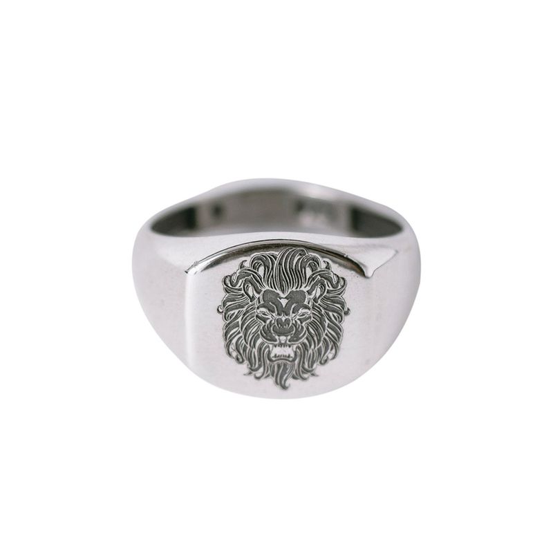 MAISHA - Anillo Diseño Leon Plata 925
