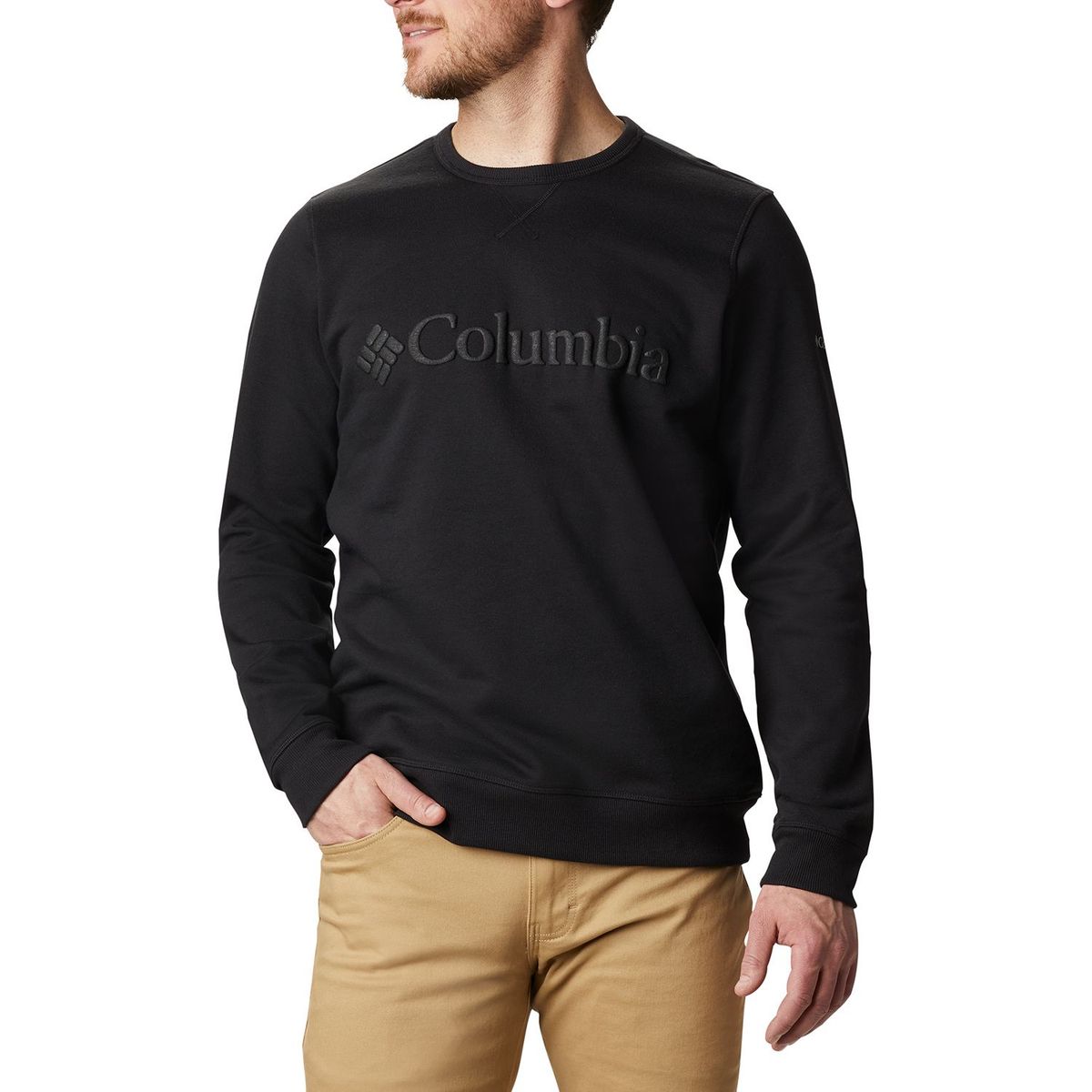 COLUMBIA - Polera Logo Fleece Crew