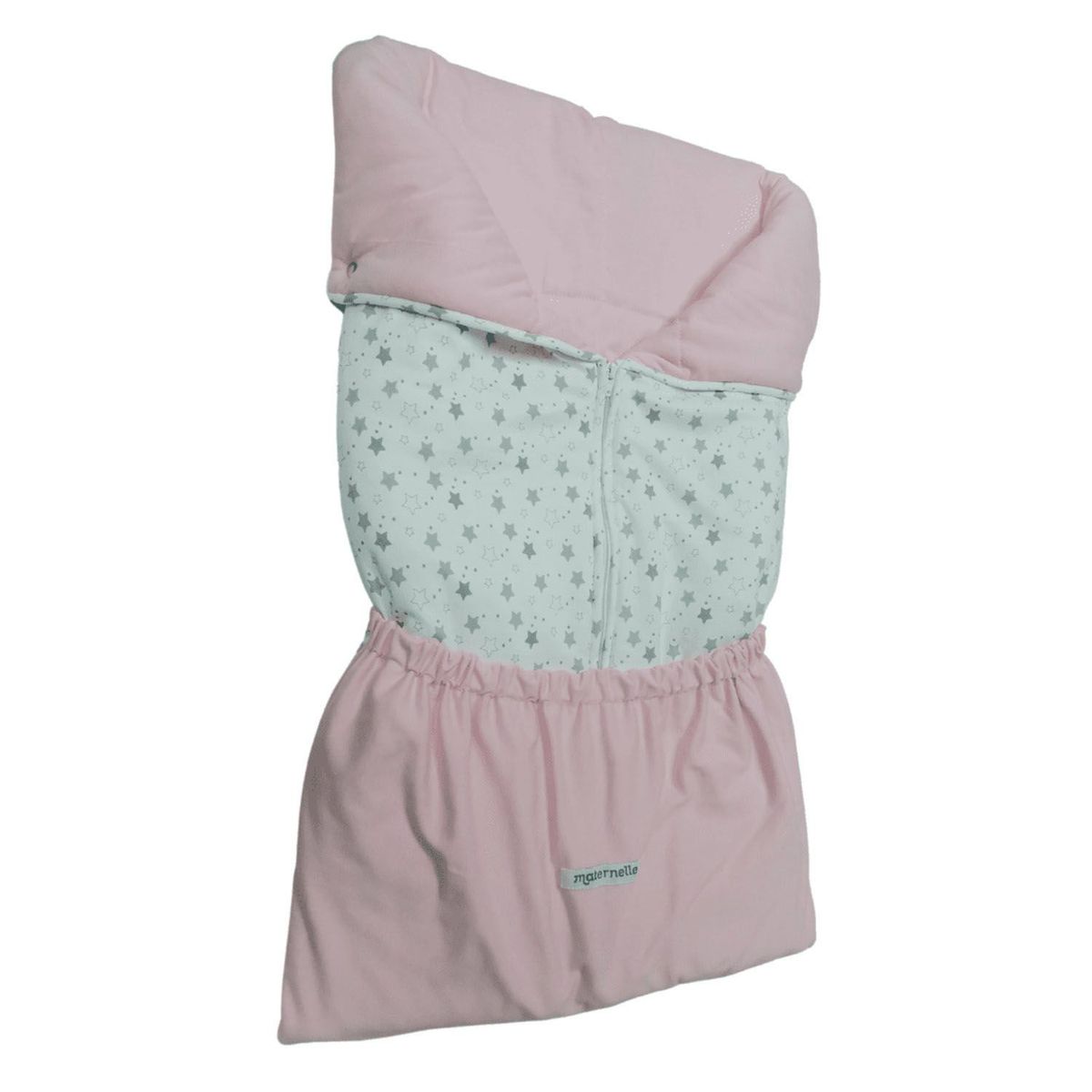 MATERNELLE - Sleeping Portabebé 2 En 1 Rosado Estrellas