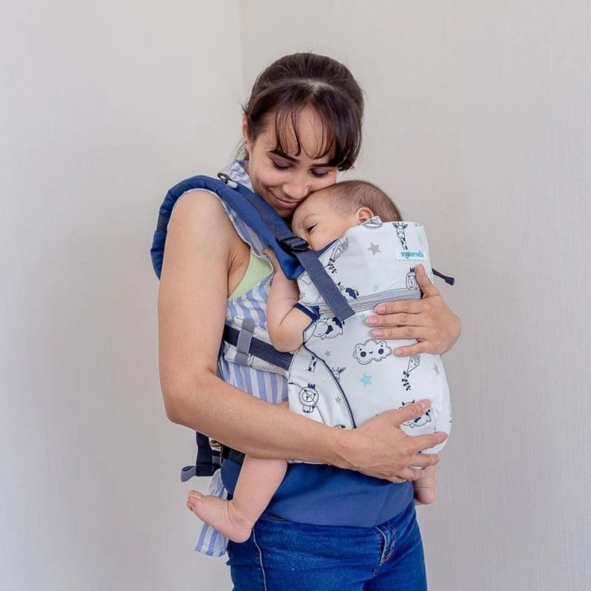 MATERNELLE - Mochila Ergonómica Evolutiva Canguro Bebe 4 en 1