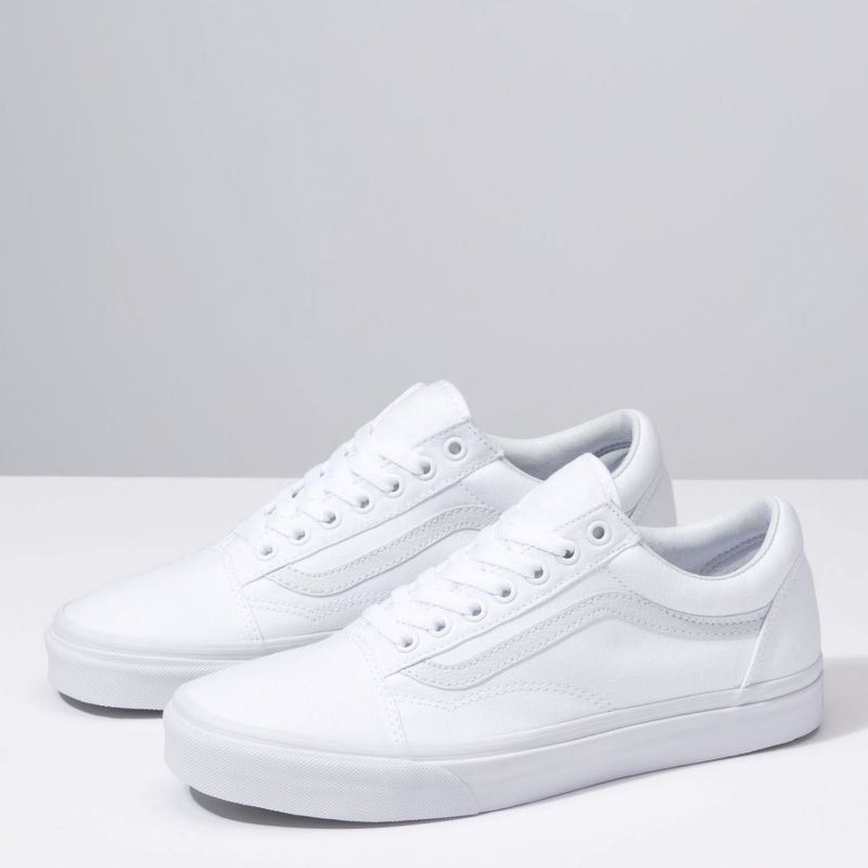 VANS - Zapatillas Urbanas Mujer Old Skool Blanca
