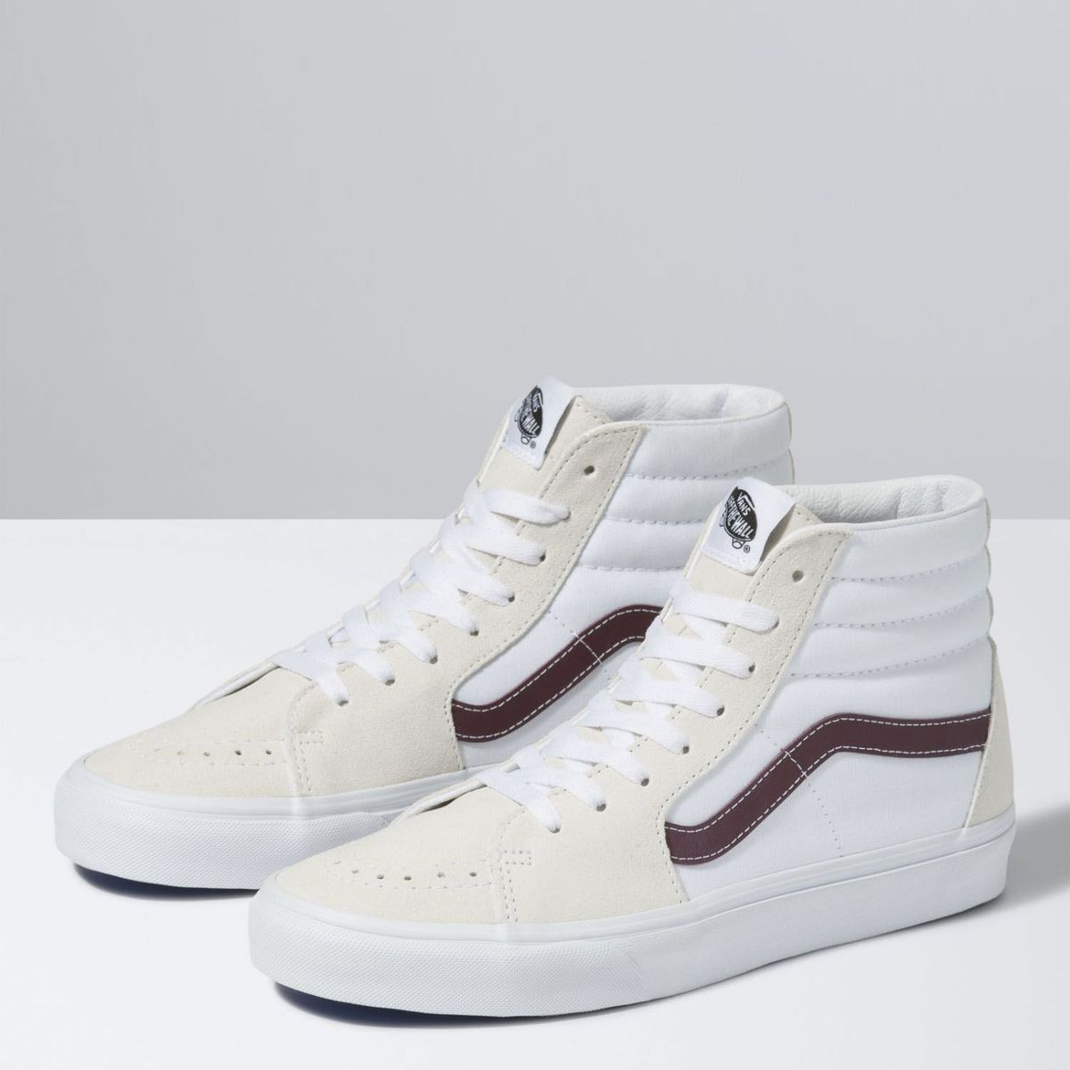 VANS - Zapatillas Urbanas Hombre Sk8-Hi Classic Sport Blanca
