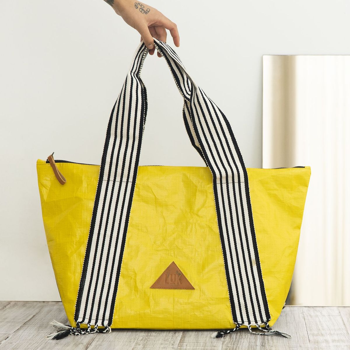 LUK - Bolso Wet Mujer Amarillo