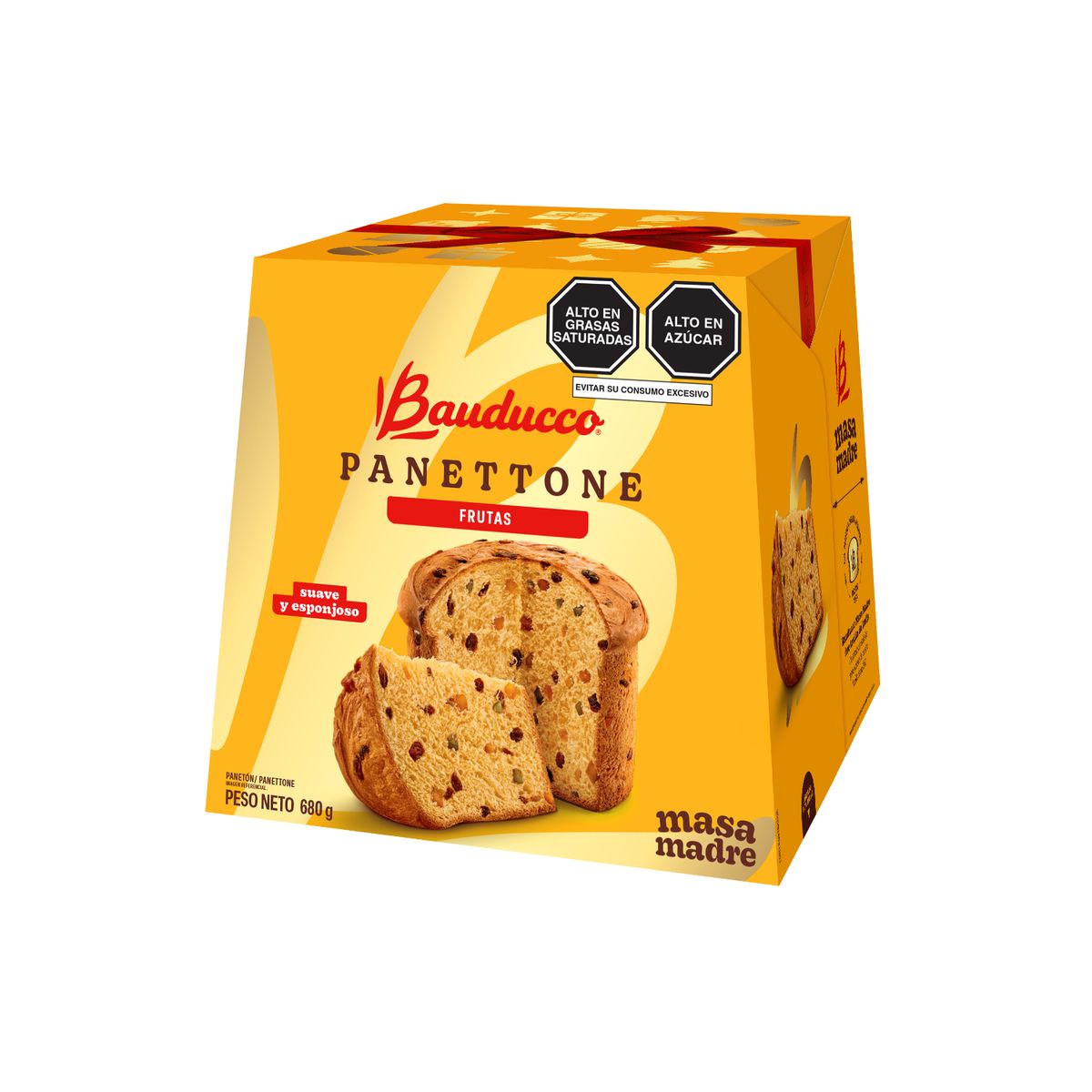 BAUDUCCO - Panettone Bauducco Frutas x 680 gr.