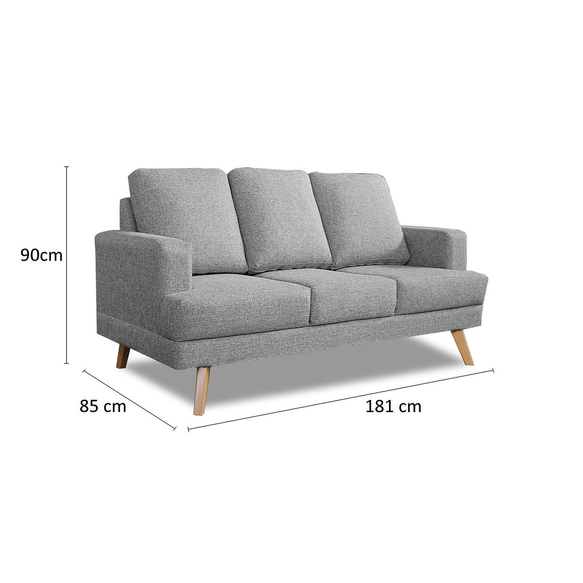 MICA - Juego de Sala Tobago 3-1 + Banqueta