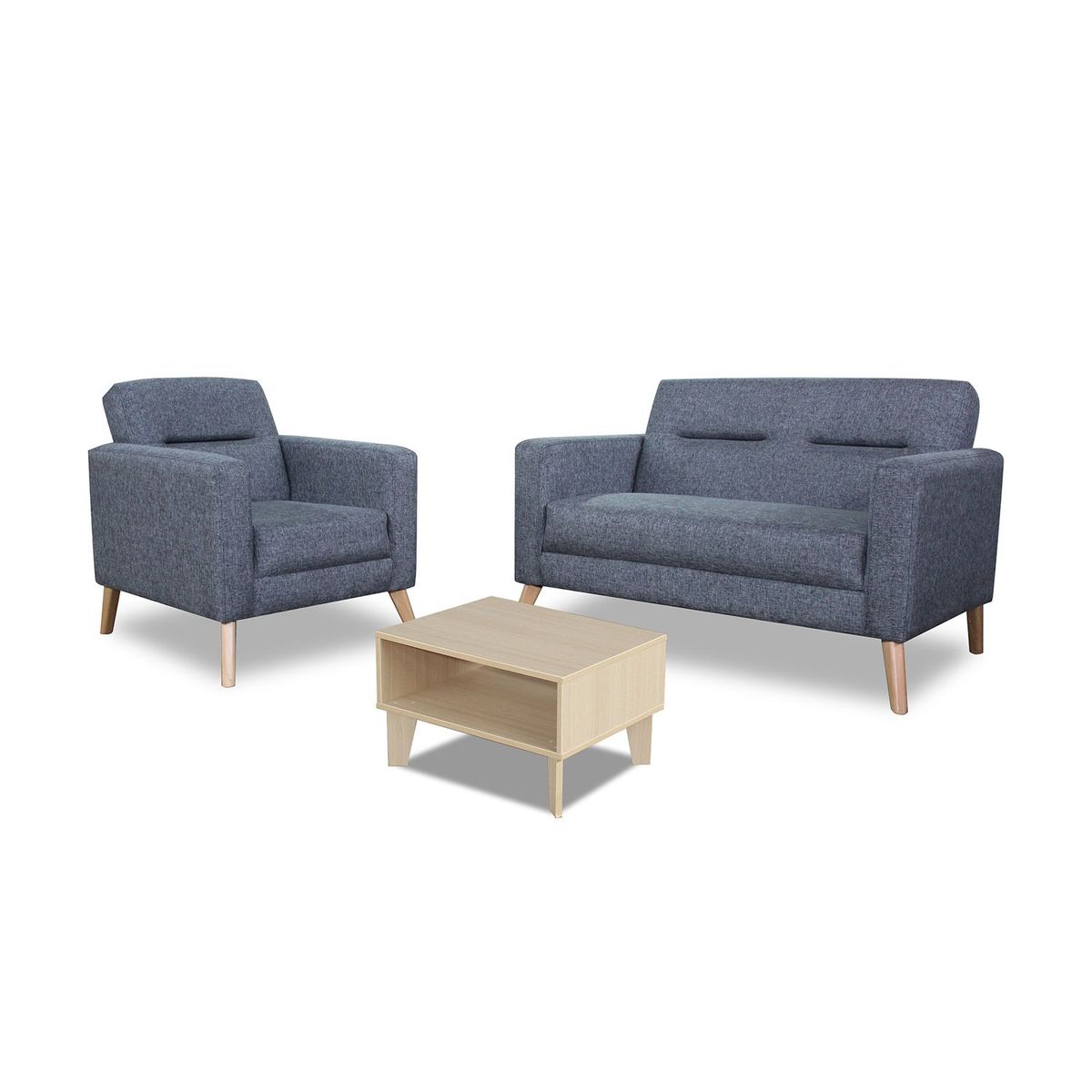 MICA - Juego de Sala Seul 2-1 Cuerpos + Mesa de Centro