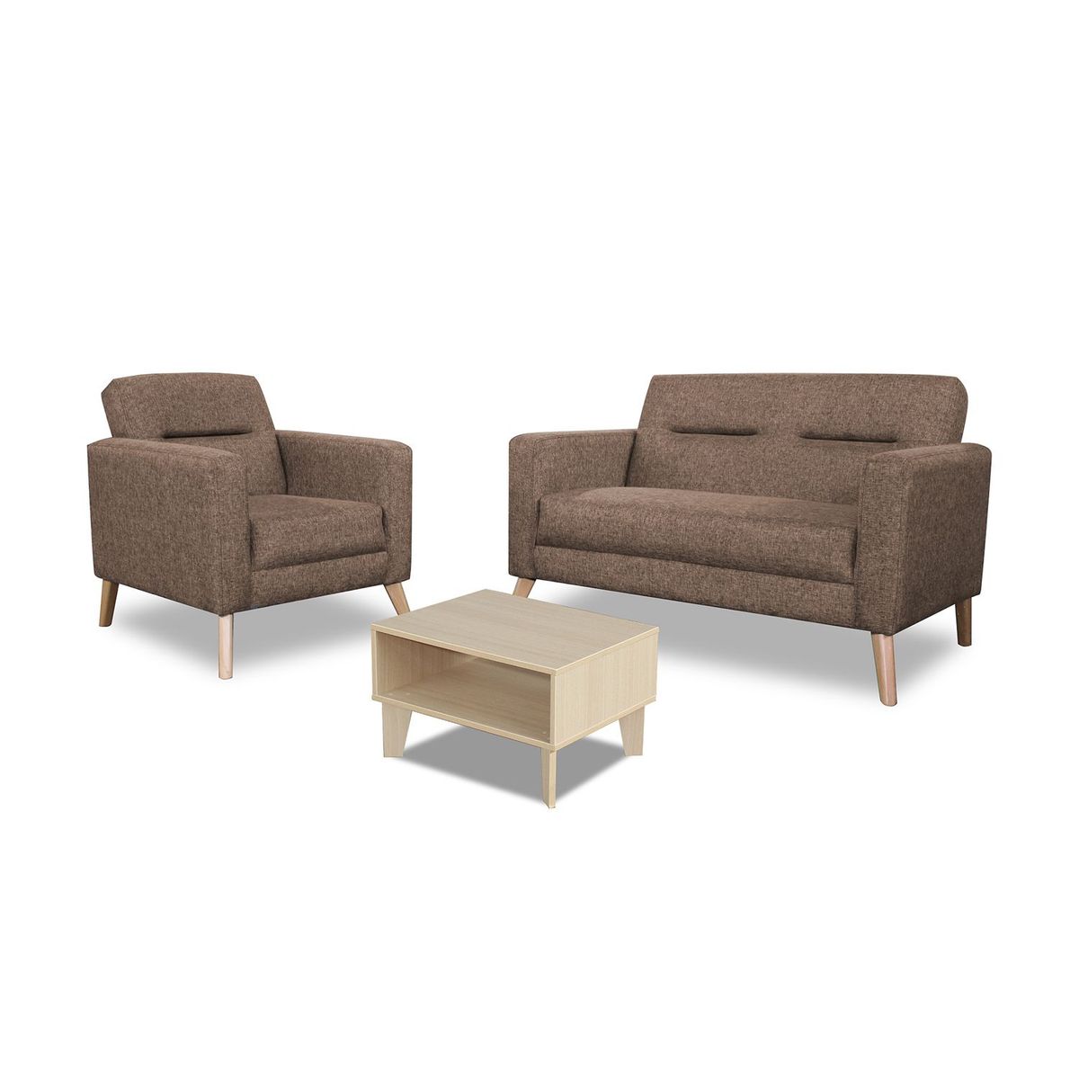 MICA - Juego de Sala Seul 2-1 Cuerpos + Mesa de Centro