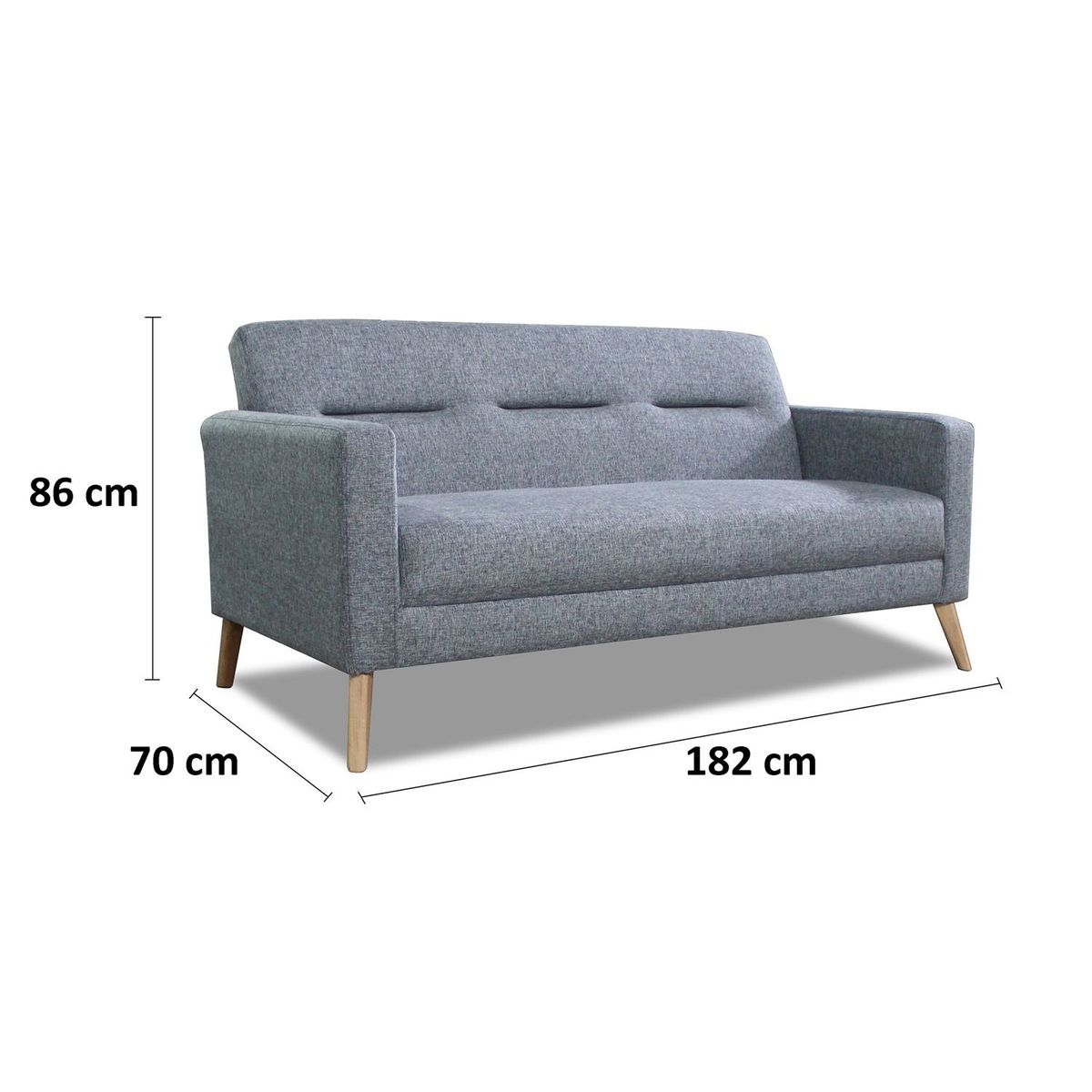 MICA - Juego de Sala Seul 3-1 Cuerpos + Banqueta + Mesa de Centro