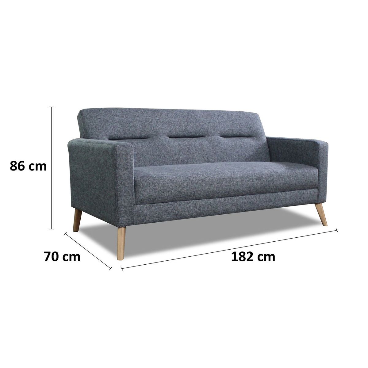 MICA - Juego de Sala Seul 3-1 Cuerpos + Banqueta + Mesa de Centro