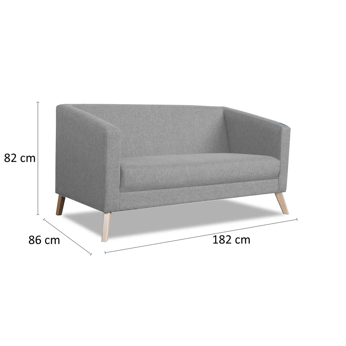 MICA - Juego de Sala Ginebra 3-1 + Banqueta + Mesa de Centro