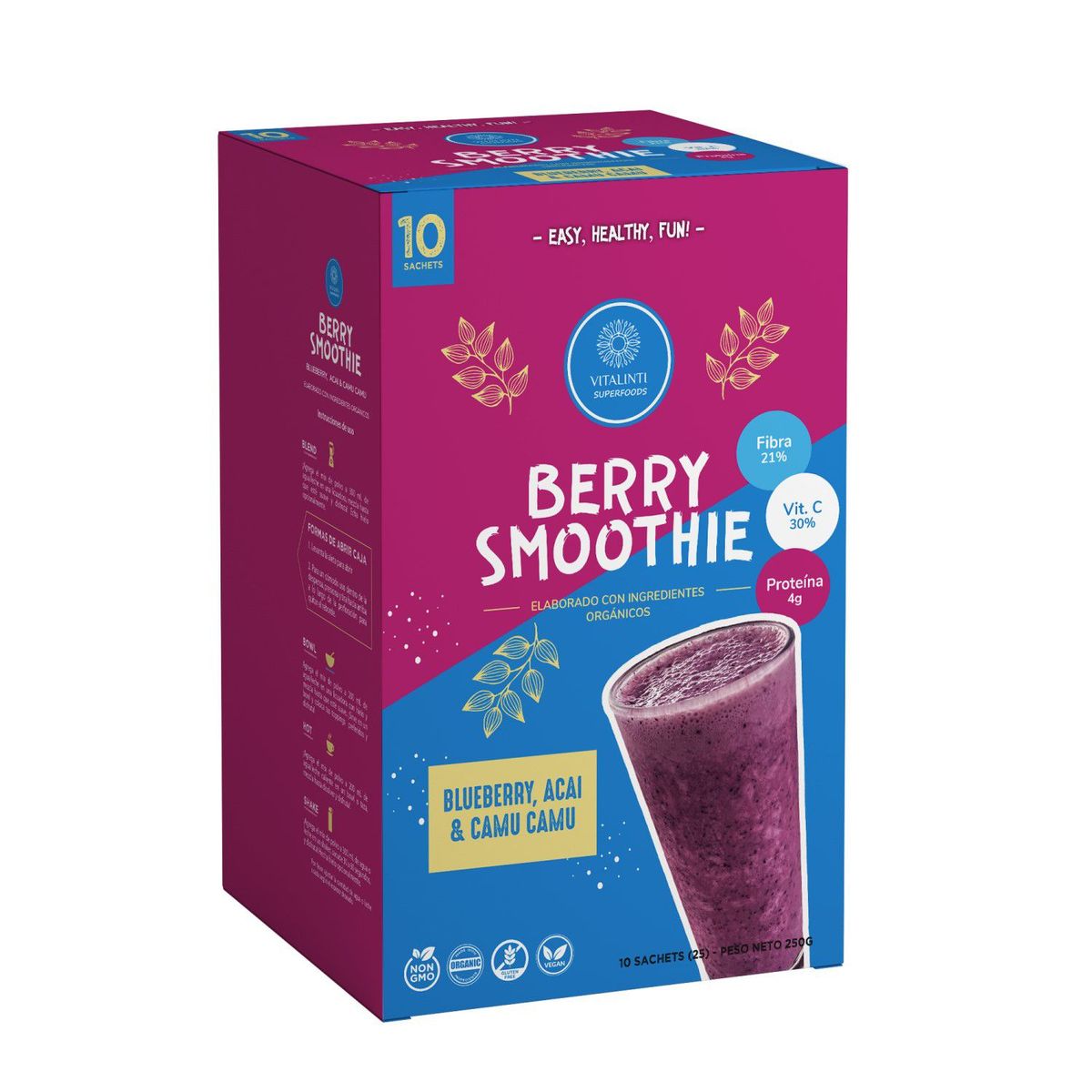 VITALINTI - Berry Smoothie 25gr x10