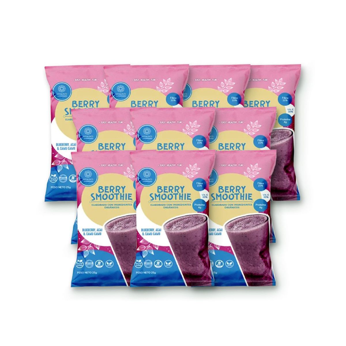 VITALINTI - Berry Smoothie 25gr x10